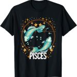 Astrology Constellation Star Sign Gifts - Pisces T-Shirt for men
