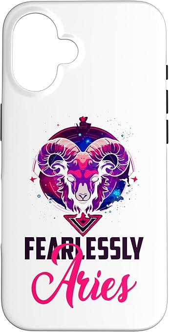 Fearlessly Aries Case for iPhone 16 - Aries Phone Case for men