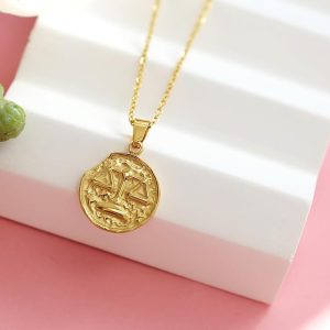 Generic - Libra Necklace for men
