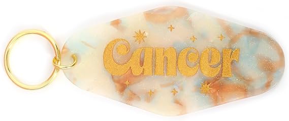 PERSONFUN - Cancer Keychain for men