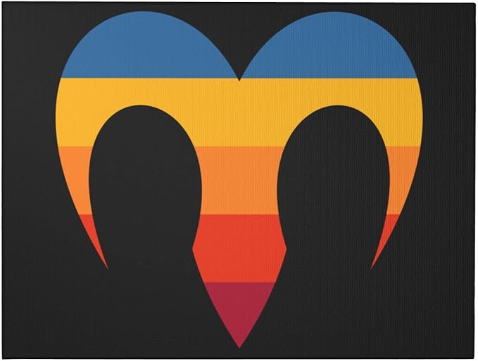 QIKLMMA Unframe Zodiac Sign Aries Symbol Wall Art 12x16 Inch Canvas Prints Wall Decor For Home Living Room Bedroom Bathroom - Aries Canvas for men