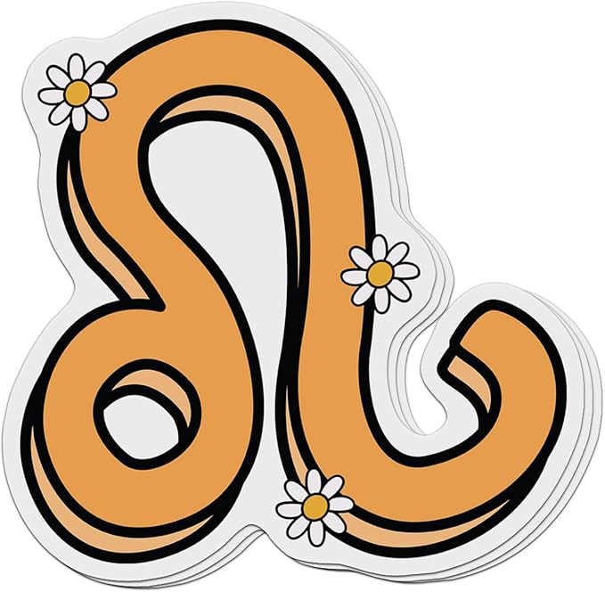 (Pack of 3) Leo Zodiac Astrology Signs Sticker - Scorpio Sticker for men