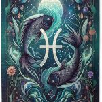 Pisces of The Zodiac Signs 1000 Piece Charm Jigsaw Puzzles,Wonderful Imagination,Impossible Hard Difficult Challenging Puzzles for Adults,Adults Wooden Puzzle,Home Wall Decor - Pisces Home Decor for men