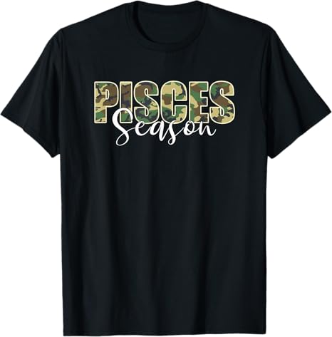 Those Pisces Camouflage Designs - Pisces T-Shirt for men