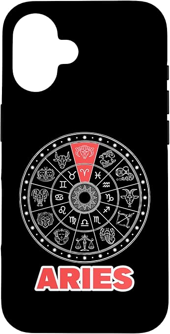 iPhone 16 Zodiac Sign Aries Case - Aries Phone Case for men