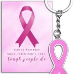 Aisity - Cancer Keychain for men