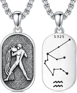 SIMONLY - Aquarius Necklace for men