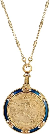 1928 Jewelry Company - Aquarius Necklace for men