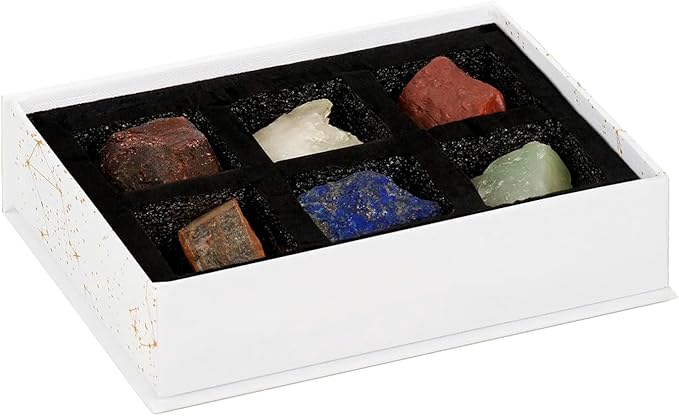 KARMA AND LUCK Humble Altruist Virgo Zodiac Crystal Box – Earth Sign Healing Crystals for Balance, Mindfulness & Growth – Astrology Birthday Gift - Virgo Poster for men