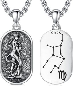 SIMONLY - Virgo Necklace for men