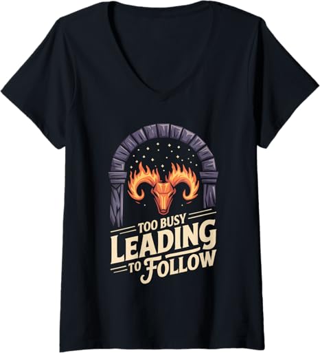 Womens Aries Zodiac Sign Star Astrology Birthday Horoscope V-Neck T-Shirt - Aries T-Shirt for men