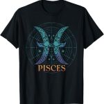 Pisces Zodiac Sign Birthday Horoscope - Pisces T-Shirt for men
