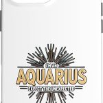 iPhone 16 Pro Max Aquarius Zodiac Sign Star Astrology Birthday Horoscope Case - Aquarius Phone Case for men