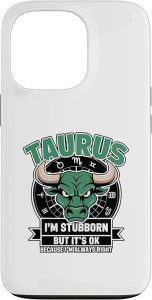 iPhone 13 Pro Taurus Zodiac Sign Star Astrology Birthday Horoscope Case - Taurus Phone Case for men