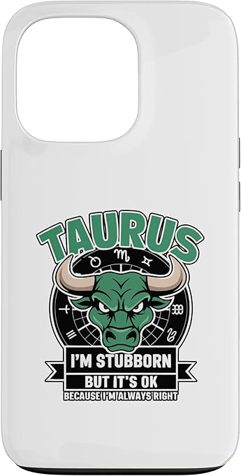 iPhone 13 Pro Taurus Zodiac Sign Star Astrology Birthday Horoscope Case - Taurus Phone Case for men