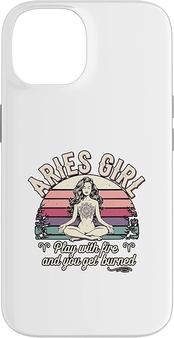 iPhone 14 Aries Zodiac Sign Star Astrology Birthday Horoscope Case - Aries Phone Case for men
