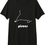 Pisces Horoscope Constellation Retro Birthday - Pisces T-Shirt for men