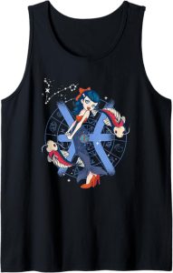 Cute Girl Zodiac Sign Pisces Astrology - Pisces T-Shirt for men