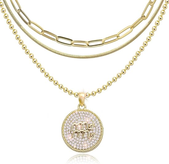 GOLDEN FISH - Aquarius Necklace for men