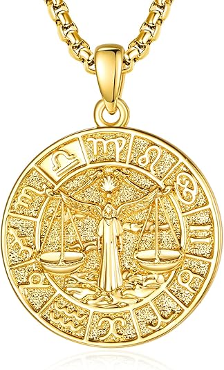 QCFL - Libra Necklace for men