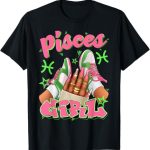 Birthday Queen Women Girls Sneakers Zodiac Sign - Pisces T-Shirt for men