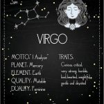 Posterizer 1 pcs - Astrology Posters - Zodiac Sign Virgo - Astrology & Zodiac Art - Astronomy - Gift for Steampunk and Astrology Lovers - Living Room Bedroom Decor - 08x10 unframed wall art - Virgo Poster for men