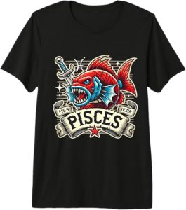 Zodiac - Pisces T-Shirt for men