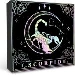 Scorpio Gifts For Women, Zodiac Gifts For Women, Scorpio Gifts, Wooden Box Sign with Scorpio Signs, Astrology Gifts For Women Friend Bestie, Birthday Zodiac Gifts, Horoscope Spiritual Gifts - Scorpio Canvas for men