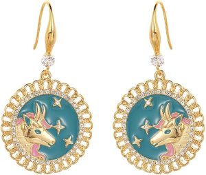 Psycheer - Taurus Earrings for men