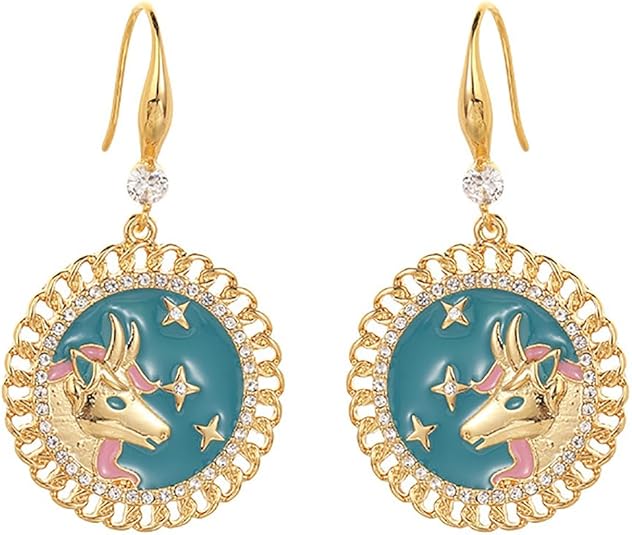 Psycheer - Taurus Earrings for men