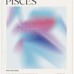 Pisces Wall Art Print, Pisces Gifts, Pisces Zodiac Poster, Pisces Poster Print Zodiac Wall Art, Pisces Room Decor Symbol, Zodiac Pisces Art Unframe-style16x24inch(40x60cm) - Pisces Home Decor for men
