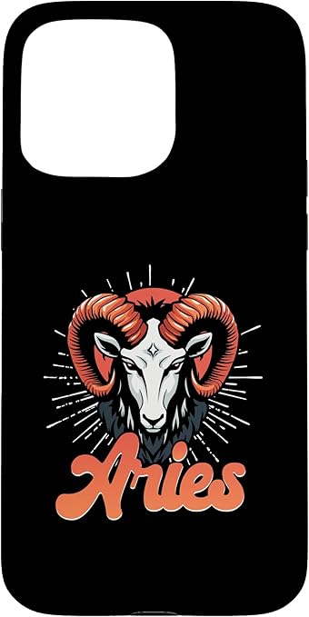 iPhone 15 Pro Max Aries Zodiac Sign Aries Star Sign Case - Aries Phone Case for men