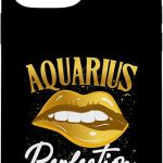 iPhone 13 Pro Max Aquarius Zodiac Sign & Star Sign Aquarius Case - Aquarius Phone Case for men