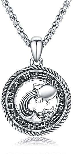 PARYFO - Aquarius Necklace for men