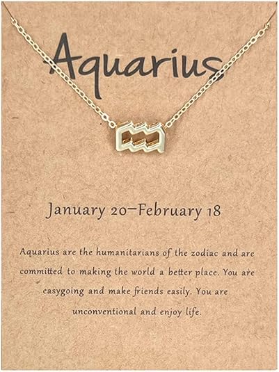 Generic - Aquarius Necklace for men