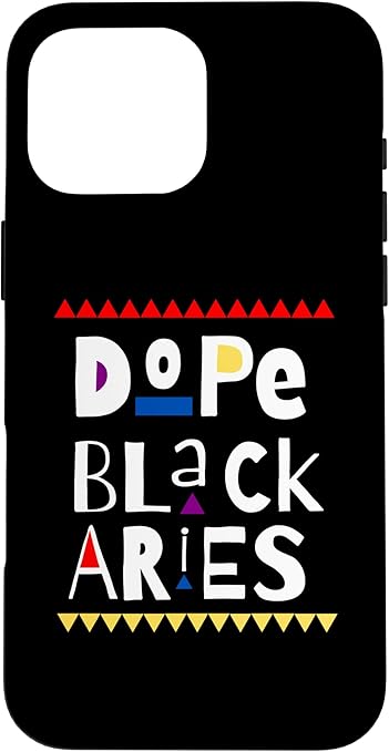 Dope Black Aries Case for iPhone 16 Pro Max - Aries Phone Case for men