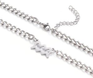 GHIUYUI - Aquarius Necklace for men