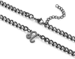 GHIUYUI - Leo Necklace for men