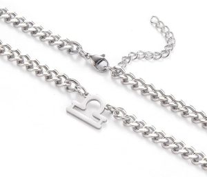 GHIUYUI - Libra Necklace for men