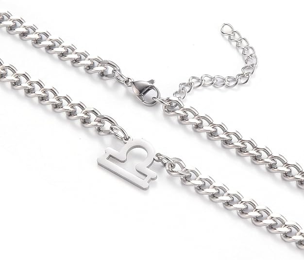 GHIUYUI - Libra Necklace for men