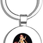 Cancer Horoscope Sign Sexy Metal Steel Keychain Ring Double Side Key Chain - Cancer Car Accessories for men