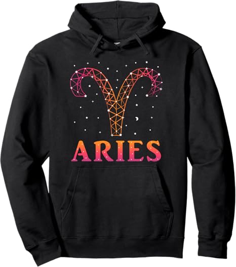 Aries Zodiac Sign Men Women Kids Aries March April Birthday Pullover Hoodie - Aries Hoodie for men