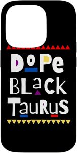 iPhone 14 Pro Dope Black Taurus. Taurus Queen. Taurus King Case - Taurus Phone Case for men