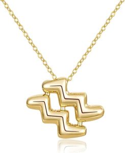 KissYan - Aquarius Necklace for men