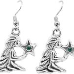 Handmade - Virgo Earrings for men