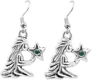 Handmade - Virgo Earrings for men