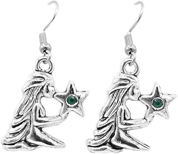 Handmade - Virgo Earrings for men