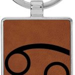 LaserGram - Cancer Keychain for men