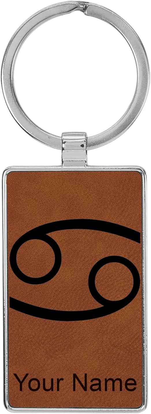 LaserGram - Cancer Keychain for men