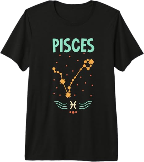 SH Clothing Gifts - Pisces T-Shirt for men